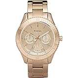 Fossil Ladies Rose Gold Stella Multifunction Watch