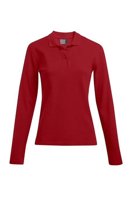 Promodoro Heavy Langarm-Poloshirt Damen