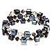 Crystal Wrap Bangle Bracelets for Women - Fashion Boho Strand Bracelet Made with Swarovski Crystals, Bead Bracelets for Girls, Best Friend Best Gifts for Valentine's Day, Birthday, Mother's Day