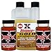 REV X Diesel Gold Kit - High-Performance Oil Additive - 4 fl. oz. (2 Pack) + Distance+ Gold Diesel Fuel Additive (8 fl. oz.)