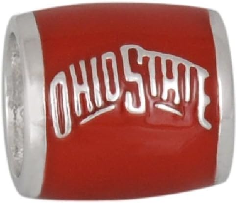 Teagan Collection Ohio State on a Scarlet Bead