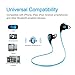 Atill Bluetooth Headphones 4.1 Wireless Sport Bluetooth Stereo Earbuds Sweatproof Headset Earphones with Microphone for iOS Android Smartphones and other Bluetooth-enabled Tablets (Blue).