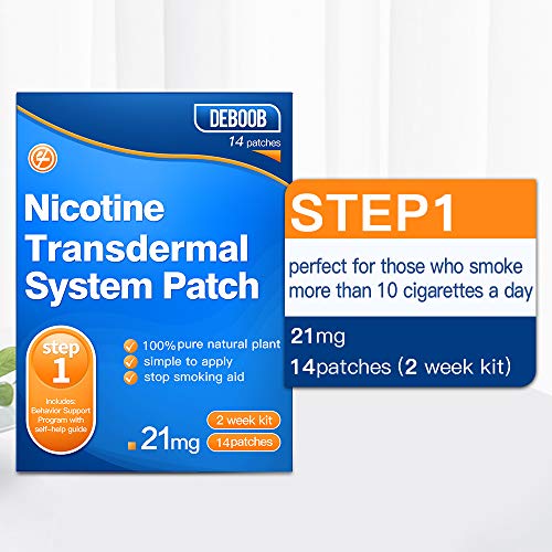 Nicotine Patches Step 1 Delivered 24 Hours Transdermal System To Stop