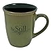 Christian Art Gifts Sage Green Stoneware Coffee Mug – 13 oz. Microwave and Dishwasher-safe Lead-free Inspirational Scripture Coffee and Tea Mug for Men & Women with Bible Verse: Be Still – Psalm 46:10