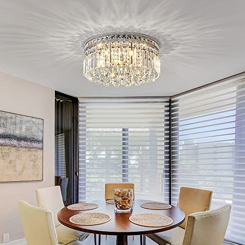 Saint Mossi 8-Lights Crystal Chandelier Light Fixture with K9