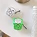 Mulafnxal Compatible with Airpods 1&2 Case,Silicone 3D Cute Fun Cartoon Funny Character Airpod Cover,Kawaii Fashion Cool Chic Design Skin,Shockproof Cases for Teens Girls Boys Air pods(Green Alien)