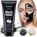 AsaVea Black Mask Peel off Mask, Charcoal Purifying Blackhead Remover Mask Deep Cleansing for Acne & Acne Scars, Blemishes, Anti-Aging, Wrinkles, Organic Activated Charcoal