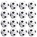 WATINC 16Pcs 2.5Inch Soccer Ball Squeeze Toy Soft Foam Sports Balls for Kids Sports Themed Party Favor Toys, Squeeze Balls for Stress Relief, Ball Games and Prizes, Perfect for Small Hands Stress Ball