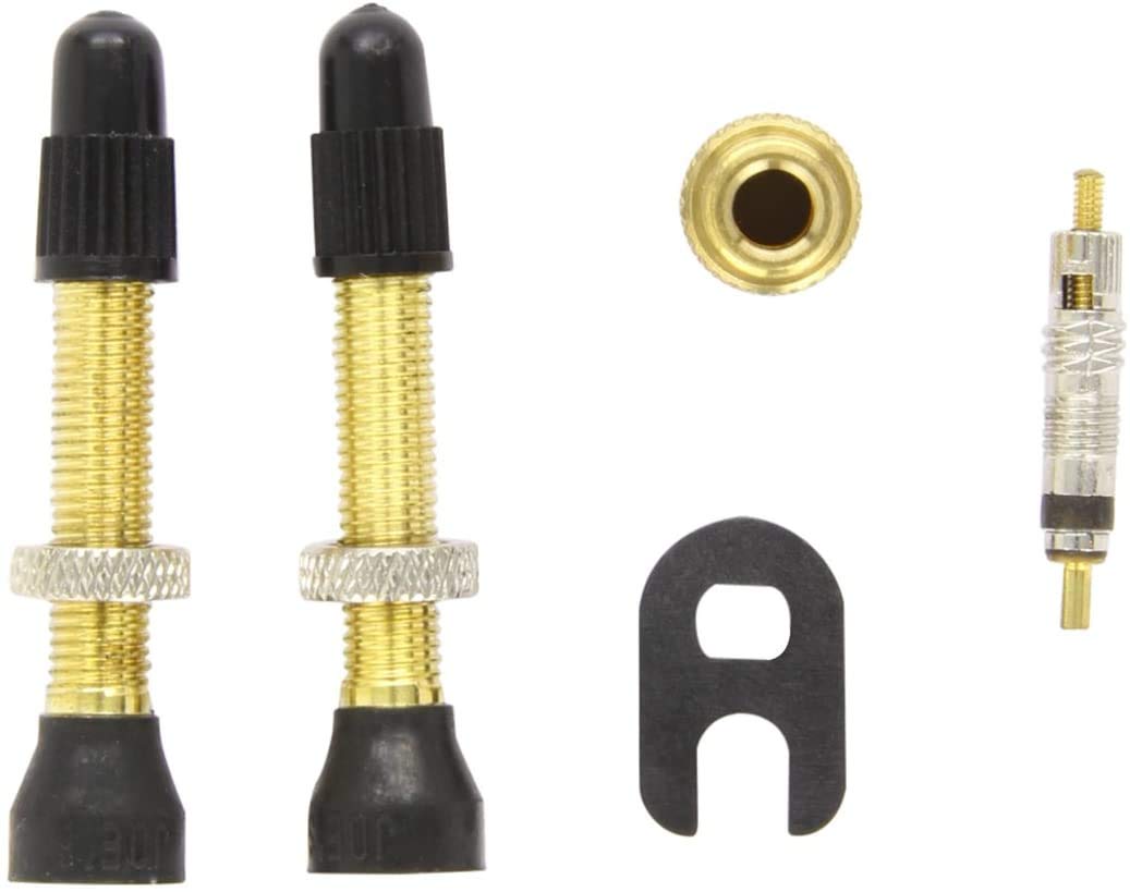 JOE'S NO FLATS, TUBELESS PRESTA VALVES (PAIR) 32MM