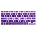 MOSISO Silicone Keyboard Cover Compatible with MacBook Air 13 inch A1466 A1369 2010-2017&Compatible with MacBook Pro 13/15 inch (with/Without Retina Display, 2015 or Older Version), Purple
