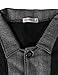 H2H Mens Two-Tone Herringbone Long Sleeve Jacket Cardigans Black US S/Asia M (JLSK03)