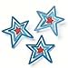 Demdaco Embellish Your Story Patriotic Star Magnets Set of 3