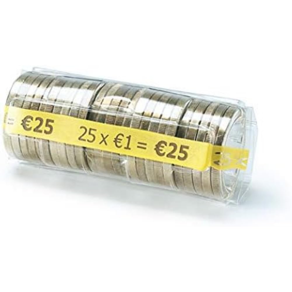 CECONCEPT Transparent Green Coin Case Holders Pack of 100