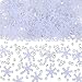 Pangda 60g Snowflake Christmas Confetti Mixed Table Decoration, 4 Pack in Total
