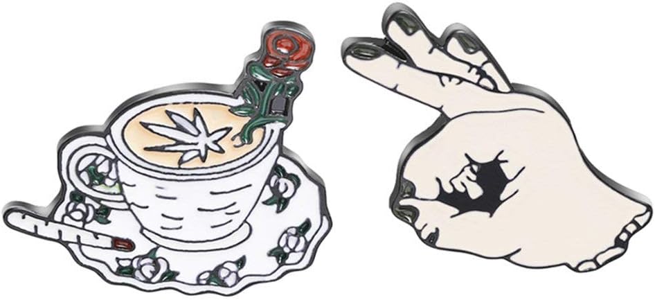 Novelty Enamel Lapel Pin Collar Pins Backpack Hat Jacket Accessories