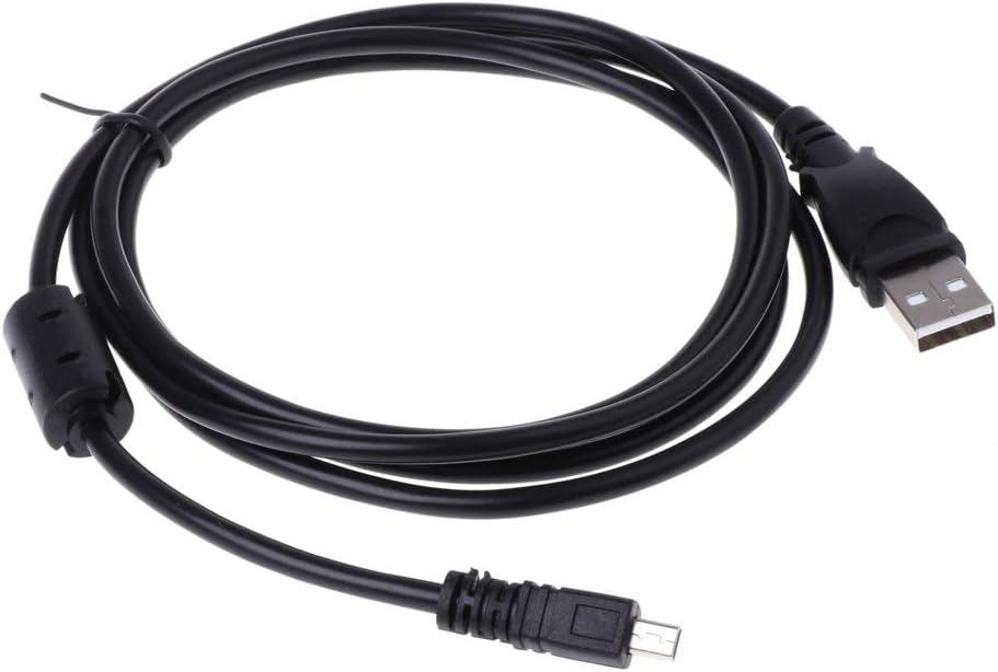 JENOR Camera USB Data Cable UC-E6 Cord 1.5M Compatible for Nikon Sanyo Pentax with Magnetic Ring