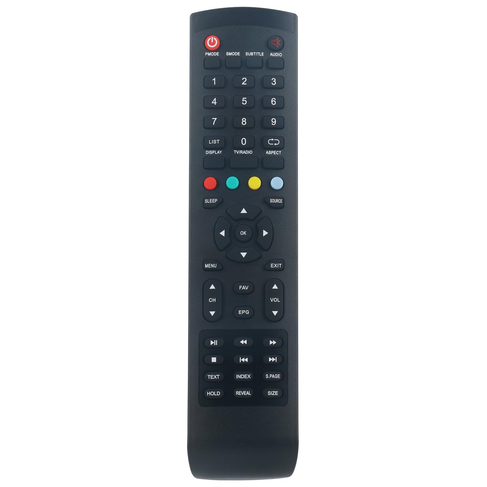 VINABTY Replacement Remote Control Fit for DYON ENTER 32 PRO X2 V2; ENTER 32 Pro X2 D800151; LIVE 32 PRO; ENTER 42 PRO X2