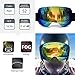 WELLVO Ski Goggle OTG Snowboard Goggle Anti-Fog UV Protection, Dual Lens Snow Goggle for Men Women Youth Helmet Compatible