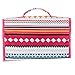Silverhooks Travel Cosmetic Organizer Bag (Multicolor Aztec Print)