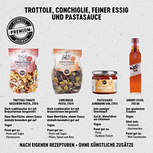 Gepp’s Feinkost Basic Paket Single | Vorratspaket mit feinsten Delikatessen, wie Pasta und Olivenöl, hergestellt nach… – Bild 5