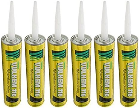 Tremco 116 Vulkem Polyurethane High-Performance Sealant, Dark Bronze - 6 Pack