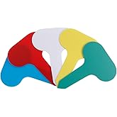 Evponk 150 Pcs Plastic Plant Labels, T-Type Garden Markers Outdoor Waterproof Garden Plant Tags for Seed Potted Herb Flower Vegetable, 5 * 7cm