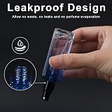 LOPHE 10ml Perfume Atomiser Set, Refillable Glass Spray Bottles 6 Pcs Gradient view 4