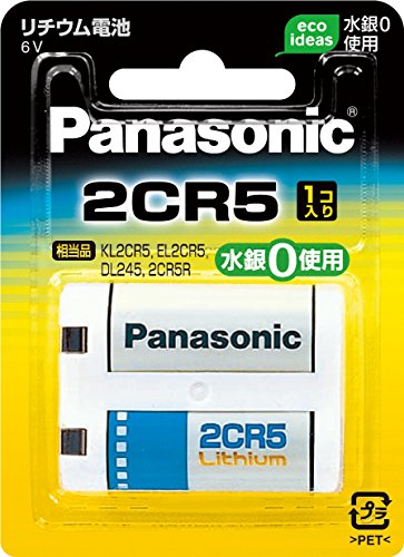 Panasonic カメラ用リチウム電池6V [2CR-5W]商品画像