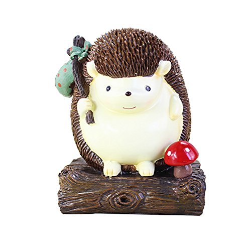 ToiM Cute Hedgehog Money Box Money Jar Money Box Piggy Bank Coin Bank , Creative Birthday Gift Desktop Decoration Crafts (Stump)