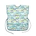 Bumkins Kids Short Sleeve Smock, Waterproof, Art, Crafts, Play, Washable, Stain and Odor Resistant, 3-7 Years - Quill