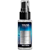 TRUSS Deluxe Prime Reconstructive Hair Oil, Split End Repair, 1 fl oz | Damaged hair treatment with heat protection and frizz control. Seals cuticle for added strength and softness.