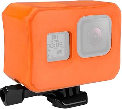 Amazon Taisioner Gopro Hero8 Black専用 フロートカバー フローティング フレーム不要 サーフィン用 ダイビング用 アクセサリー オレンジ ウェアラブルカメラ用ケース 通販