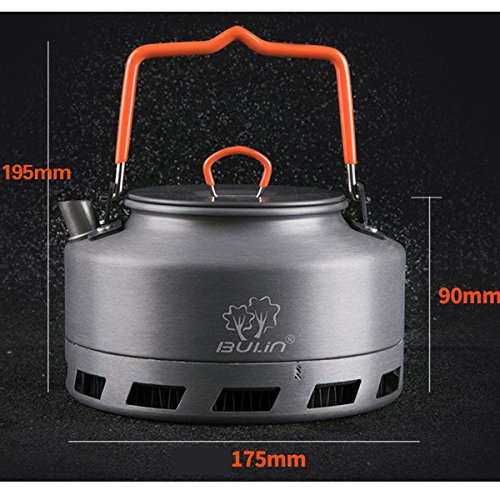 Tentock Camping Kettle Tea Pots Portable Hard Aluminum Campfire Kettle