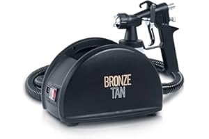 EXISTING BEAUTY Spray Tan Machine - HVLP Spray Tan Gun with Sleek Design - Professional Spray Tanning Machine for Salon and Mobile Salon Owners 110V by Bronze Tan
