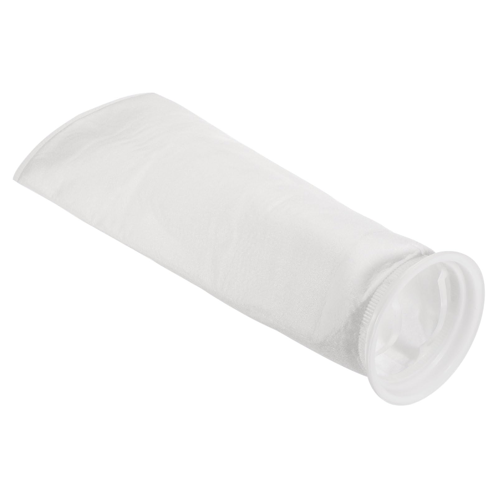 PATIKIL 6 Inch Ring Filter Socks 75 Micron, Mesh Bags Pool Skimmer Basket, White