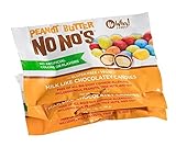 Chocolate Peanot Butter NoNos (3 Pack) Naturally Colored, Vegan, Milk Free, Nut Free Chocolate Candy
