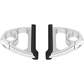 XMT-MOTO Toe Rest Foot Pegs 1-1/4 Inch Guard Fit For Harley Touring | Motorcycle Highway Pegs Replacement,Fit for Harley Touring Electra Road Glide