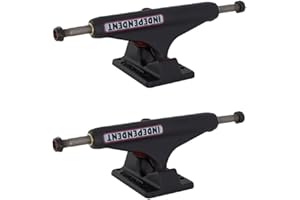 INDEPENDENT Truck Company Skateboard Truck Stage II Bar Skate Truck Flat Black, Set of 2