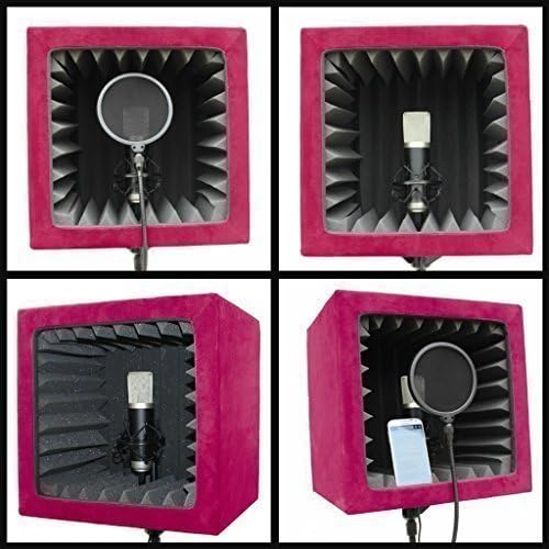 SnapRecorder - Gold Edition in Pink - Portable Recording Booth