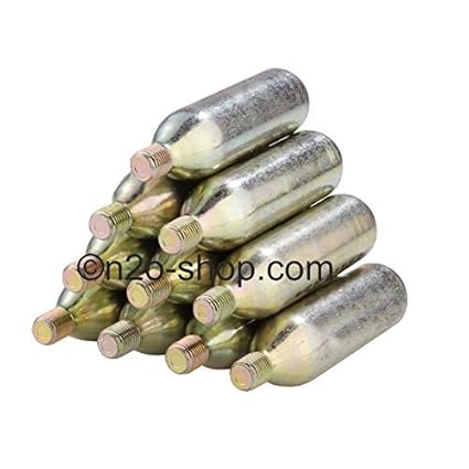 20 X 16g CO2 Kapseln mit Gewinde fÃ¼r Fahrradpumpen wie SKS, Zefal, Topeak by Mosa