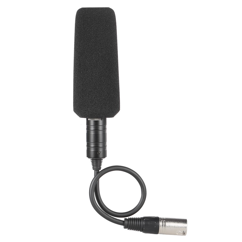 Andoer Stereo Condenser Microphone XLR Connector for Sony Panosonics Camcorders Video Recording Interview Photography