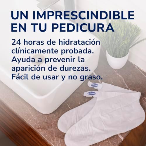 Scholl Mascarilla Nutritiva Para Pies, Hidratación Intensa en 20 Minutos – 1 Par (2 Mascarillas)