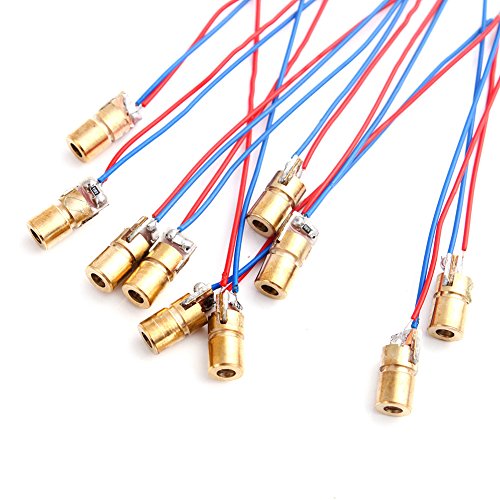 Mini Laser Dot Diode Module 10pcs 5v Laser Diode Module 