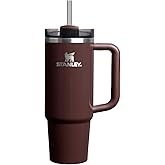 STANLEY Quencher H2.0 Tumbler with Handle and Straw 30 oz | Flowstate 3-Position Lid | Cup Holder Compatible for Travel | Insulated Stainless Steel Cup | BPA-Free | Mahogany Gloss