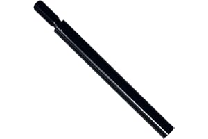 Pursuestar 6 Inch Long Black Aluminum Shift Knob Extender Extension for 5 6 Speed Manual Gear Shifter Lever M12 12X1.25