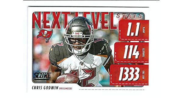 Chris Godwin 2020 Score Next Level Stats Cg Football Card Tampa Bay Buccaneers At Amazon S Sports Collectibles Store Chris Godwin 2020 Score Next Level Stats Cg Football Card Tampa Bay Buccaneers At Amazon S Sports Collectibles Store