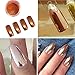 DDLBiz Sexy&Fashion Rose Gold Nail Mirror Powder Glitter Chrome Powder Nail Art Decoration