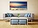 Pyradecor One Panel Sea Waves Large Canvas Prints Modern Seascape Artwork Landscape Pictures Paintings on Stretched Canvas Wall Art for Living Room Home Decorations L