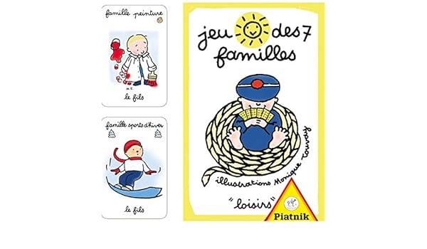 Amazoncom Piatnik Jeux Des 7 Familles Toys Games
