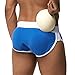 BRODDLE Mens Padded Briefs Removable Pad of Butt Lifter and Enlarge Package Pouch (US, Alpha, Medium, Regular, Regular, Blue)